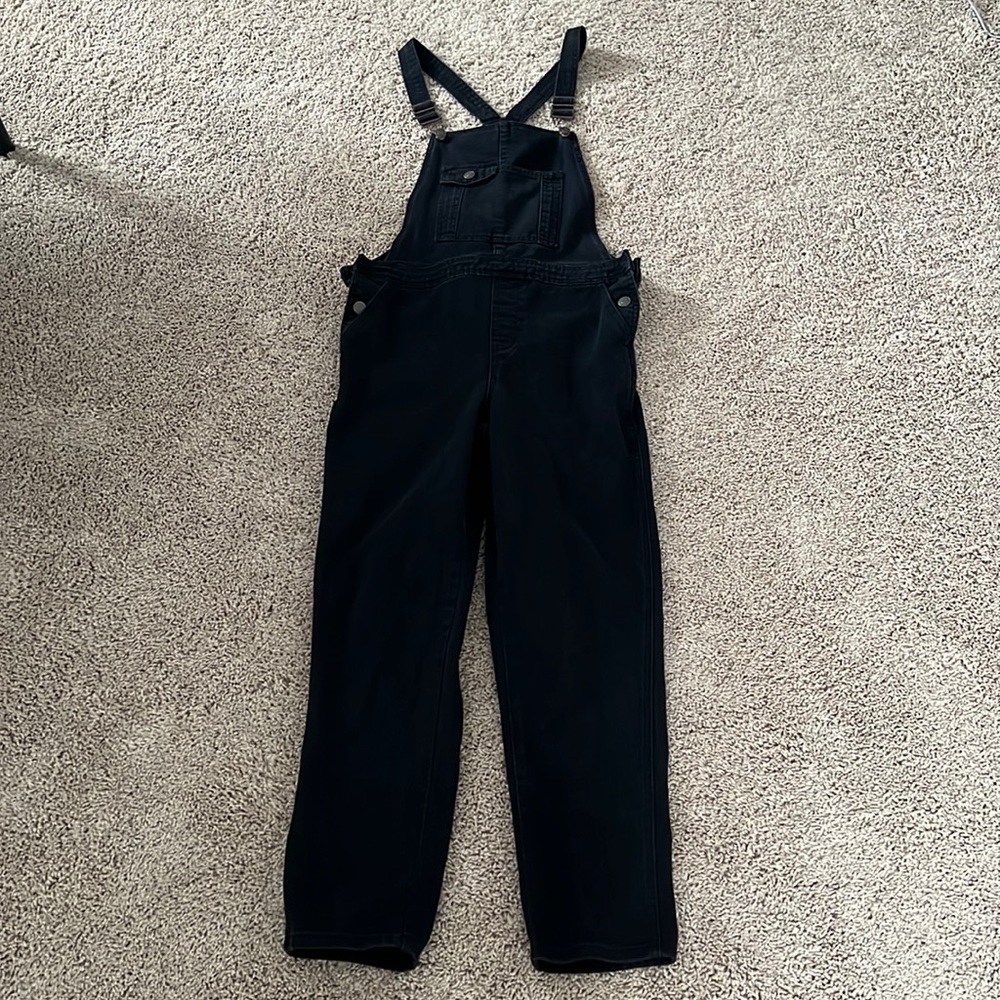 Brave Soul Black Overalls